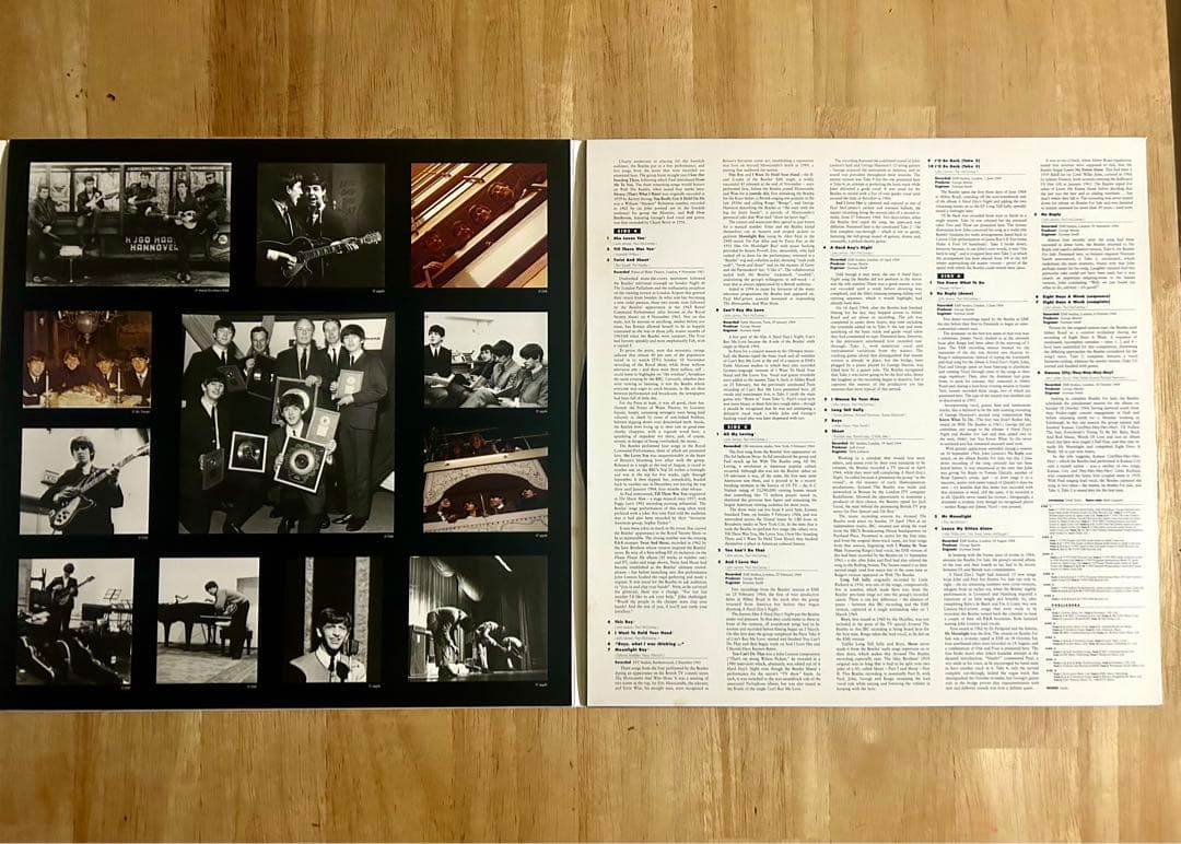 【美品】ビートルズ　- アンソロジー　1 帯付き　LPレコード3枚組