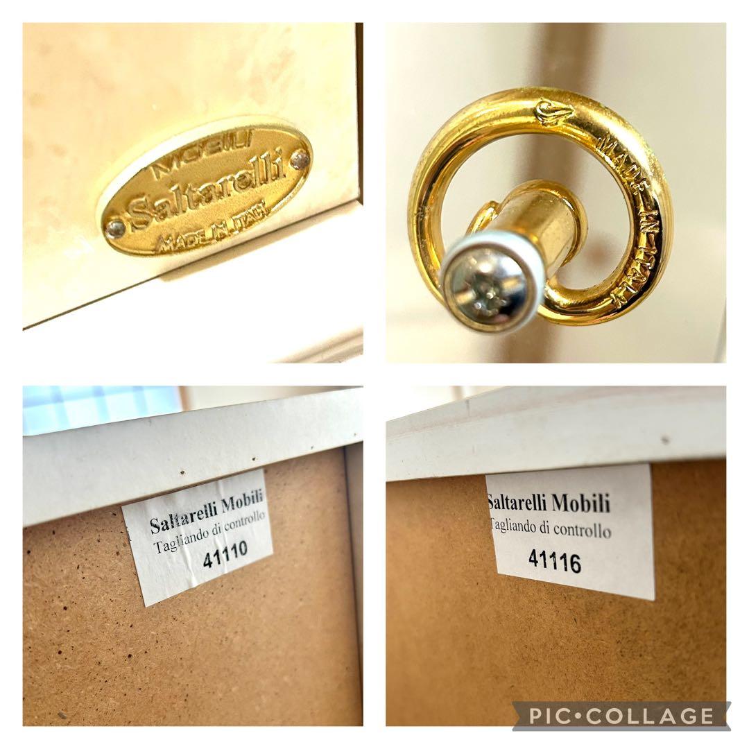 美品✨サルタレッリ　ヴェルサイユ　棚　アンティーク　照明　猫脚　ガラス　高級