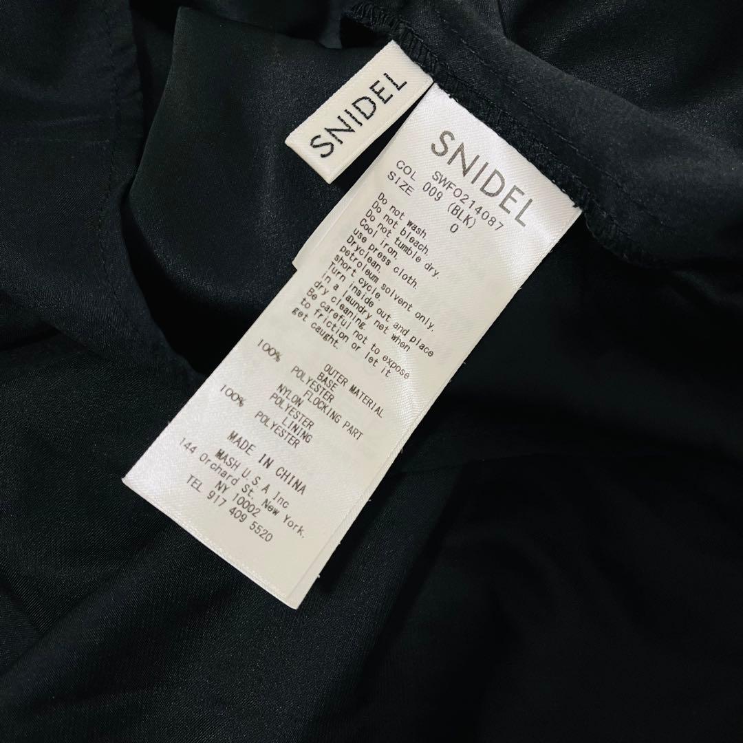 スナイデル　ドットチュールドレス