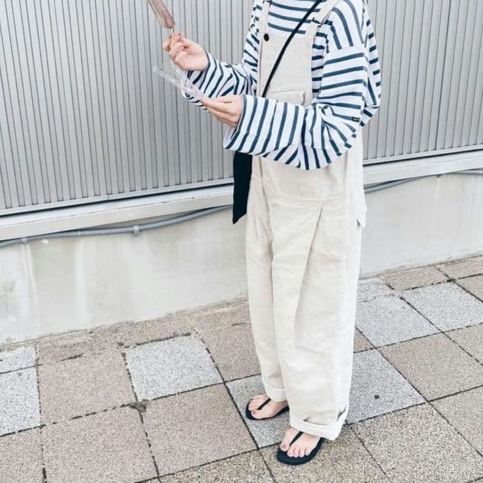 OUTIL サロペット エクリュ 0 美品