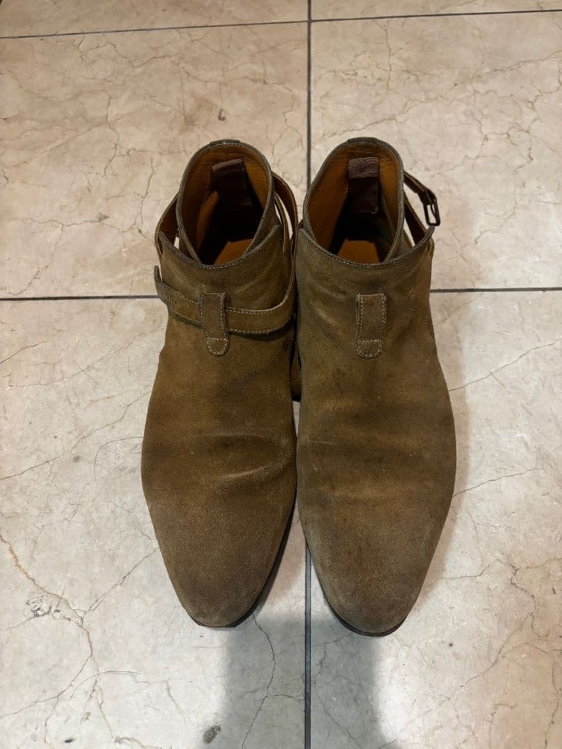 最終SALE　サンローランSAINT LAURENTショートブーツ　表参道店購入