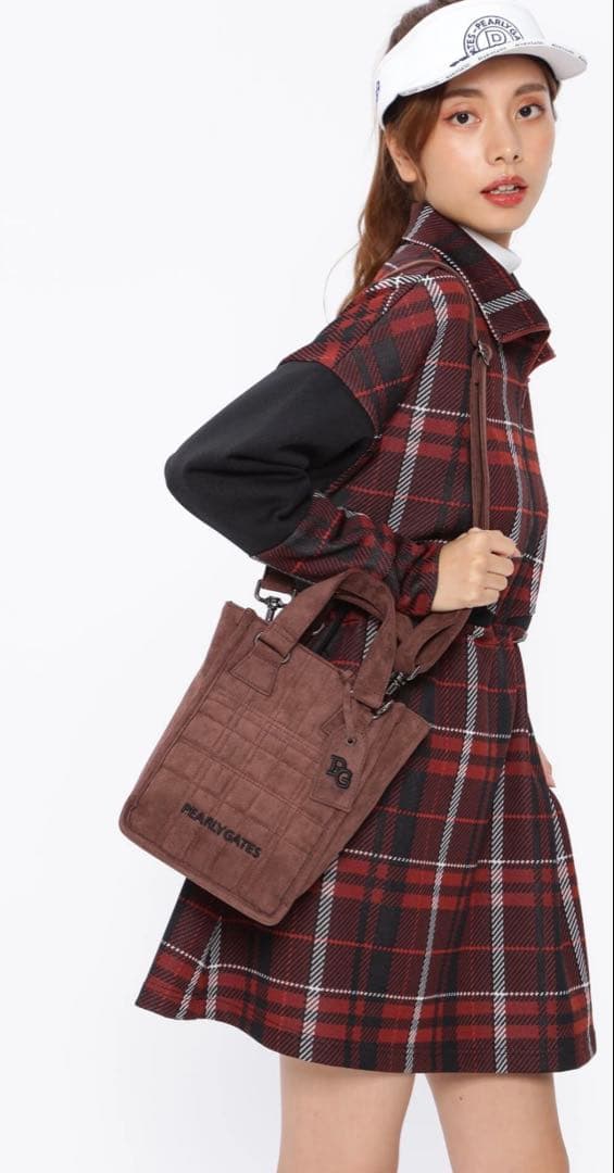 パーリーゲイツ　カートバック　スエード