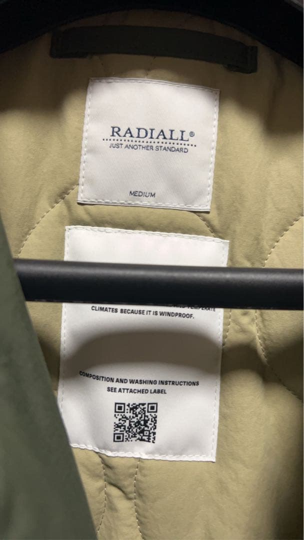 K*Z様 ラディアル　RADIALL STORM-DECK COAT