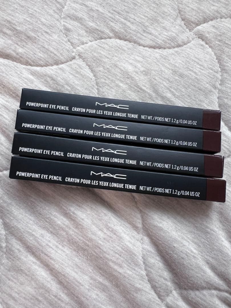 廃盤品‼️M・A・C パワーポイントアイペンシル スタボーンブラウン 4本セット