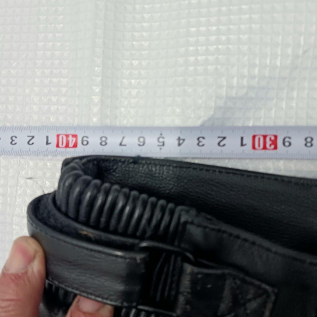 NANKAI　ライダースパンツ 膝プロテクター　ブラック　レザー　LLサイズ