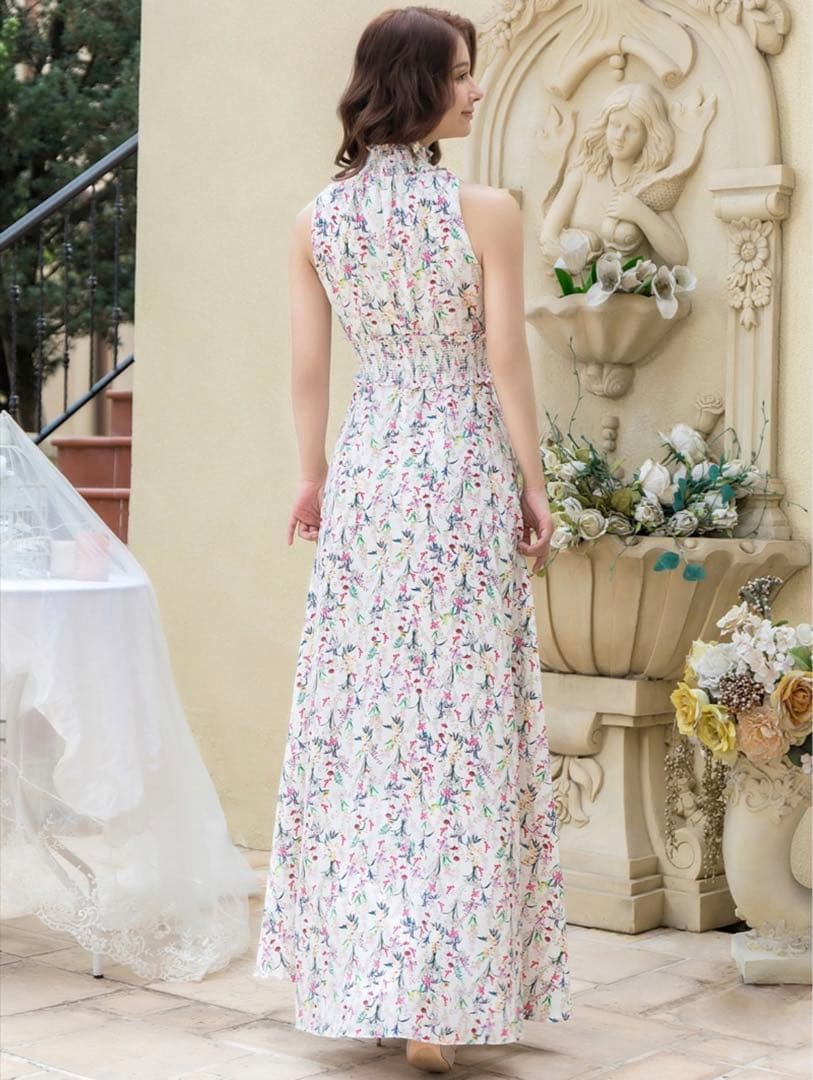 ERUKEI エルケイ銀座クチュールロングワンピース Sサイズ