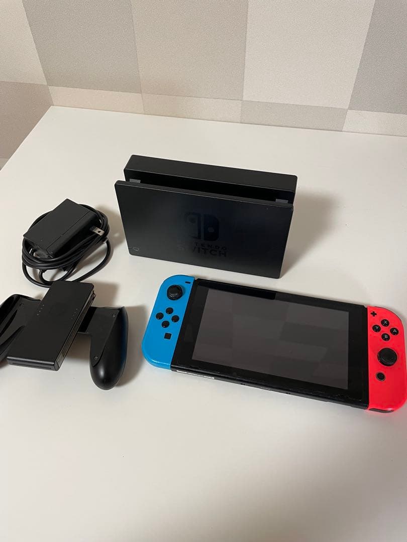 Nintendo Switch 本体 青/赤 Joy-Con 訳あり