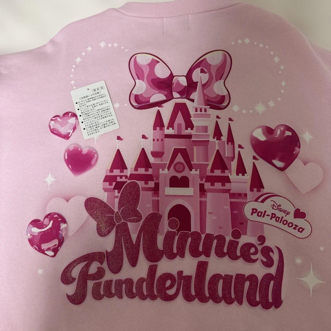 パルパルーザ　ミニーのファンダーランド トレーナー　スウェット