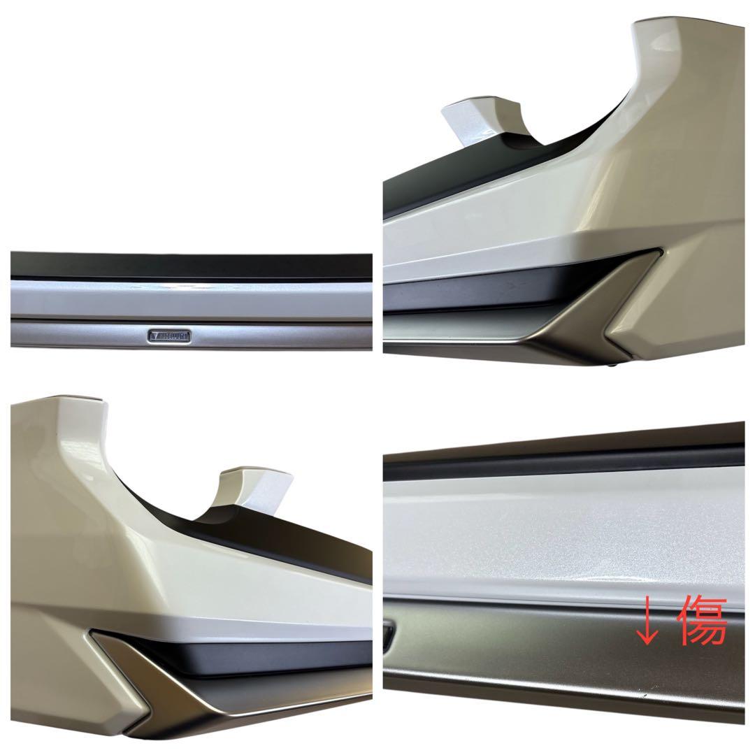 トヨタ ライズ　ホワイトバンパー 傷あり