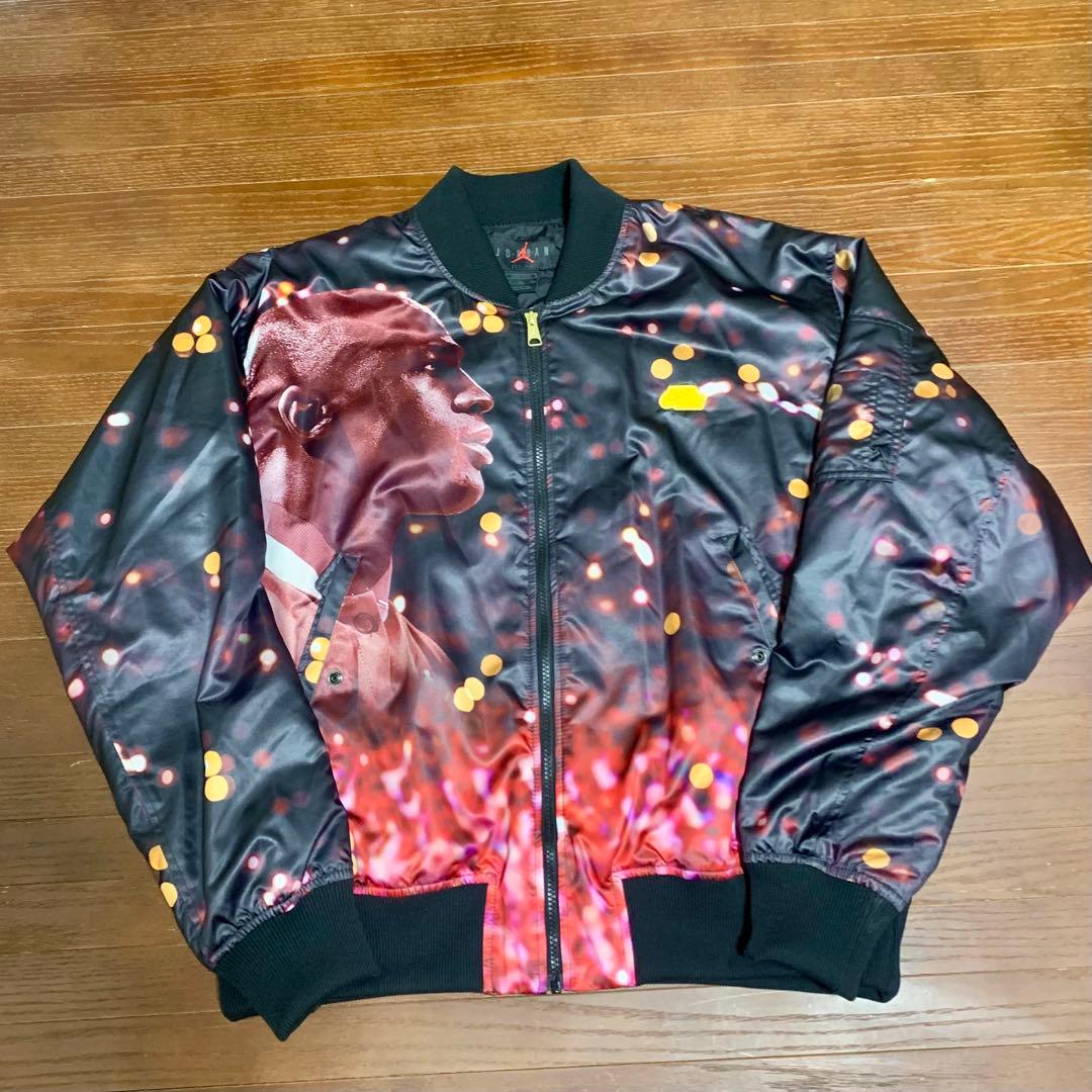 新品 ナイキ ジョーダン 3XL グラフィックジャケット MA-1 大きいサイズ