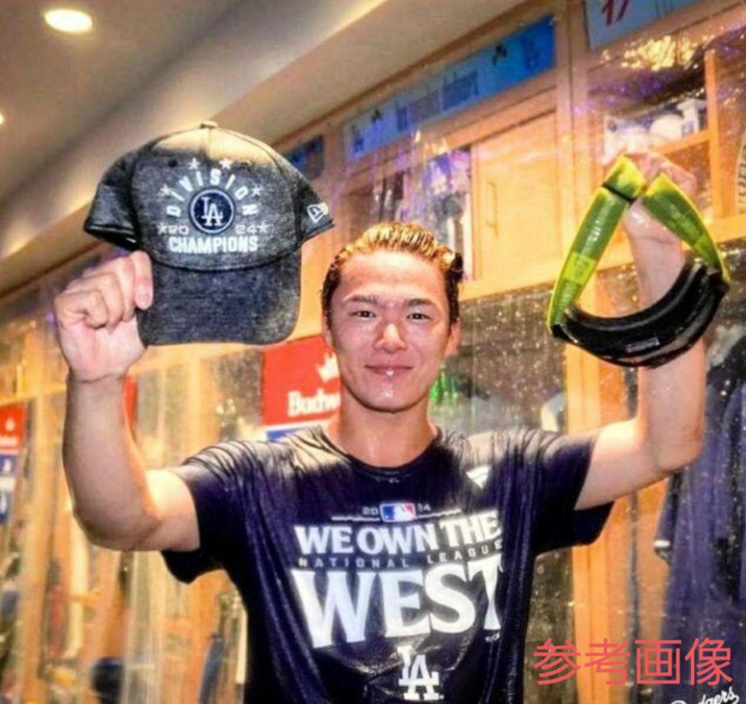 【新品】【激レア】★ドジャース地区優勝記念キャップ★ナ・リーグ2024 大谷翔平