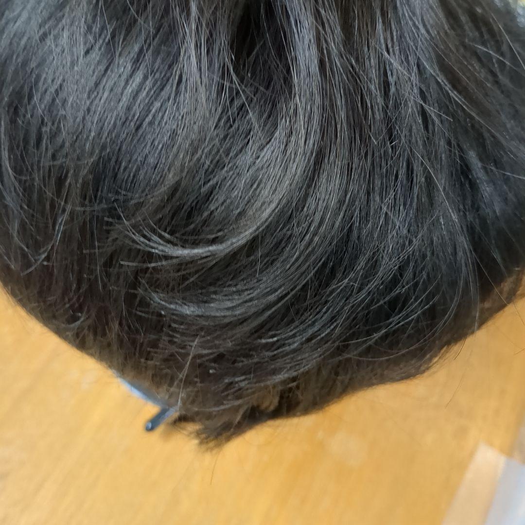 ダークブラウン ショート　ハーフ　ウィッグ　アートネイチャー