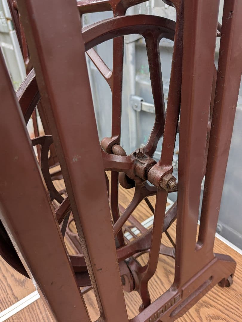 JANOME ジャノメ 足踏みミシン脚　アンティーク♦脚車台付き♦