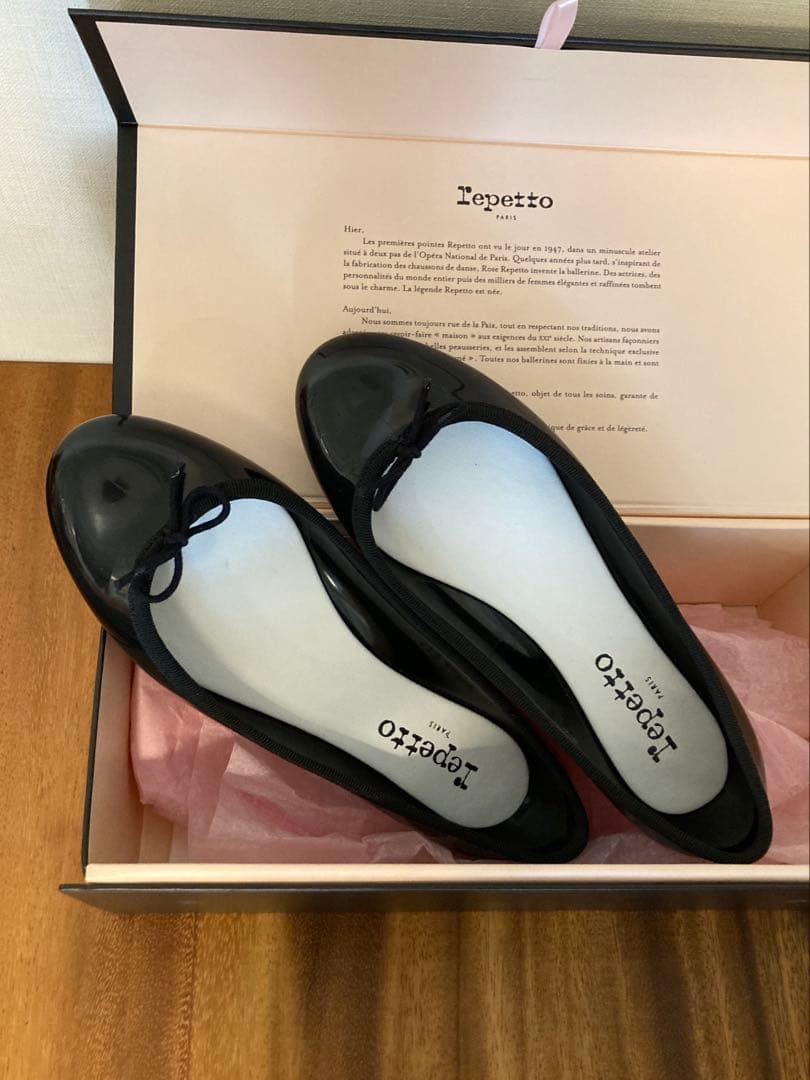 Repetto レインシューズ　ブラック