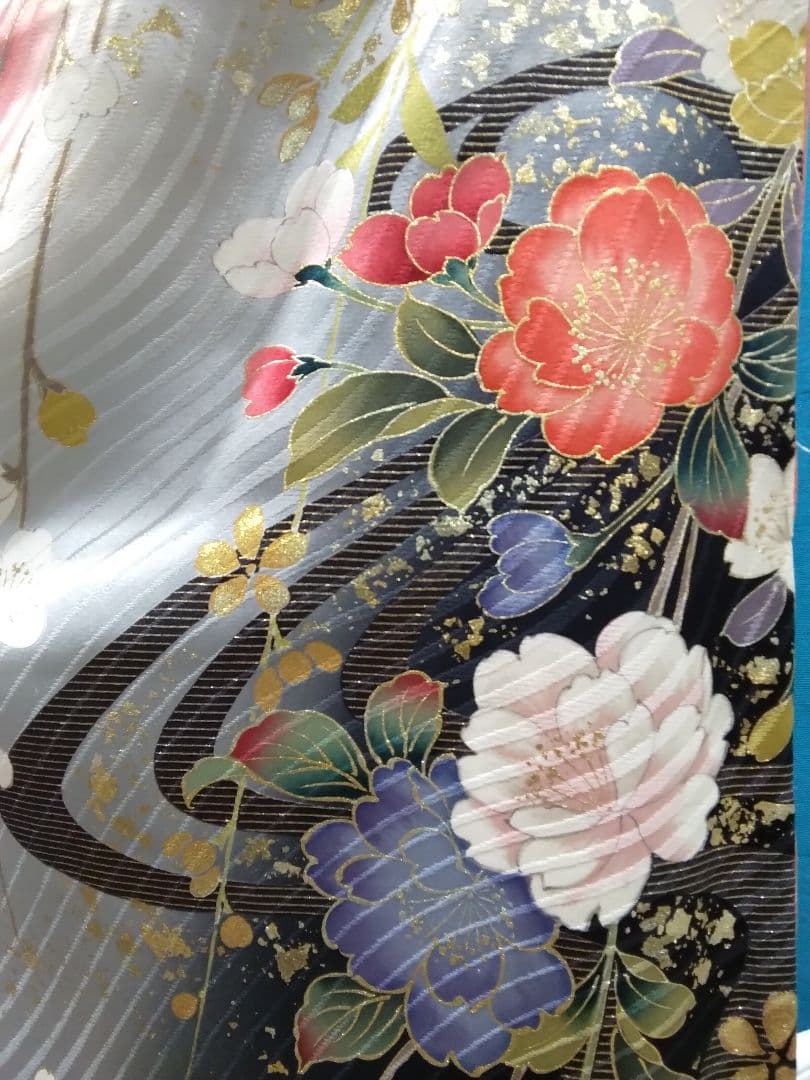 振袖フルセット、正絹振袖セット、成人式、半襟重ね衿、帯揚げ帯締め、西陣袋帯、襦袢