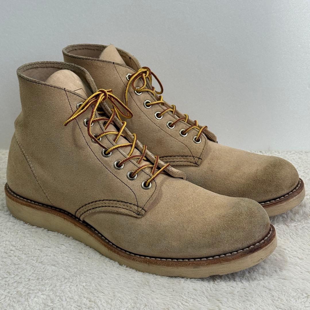 RED WING 8167 スエード ラウンドトゥ ブーツ 28cm 10D