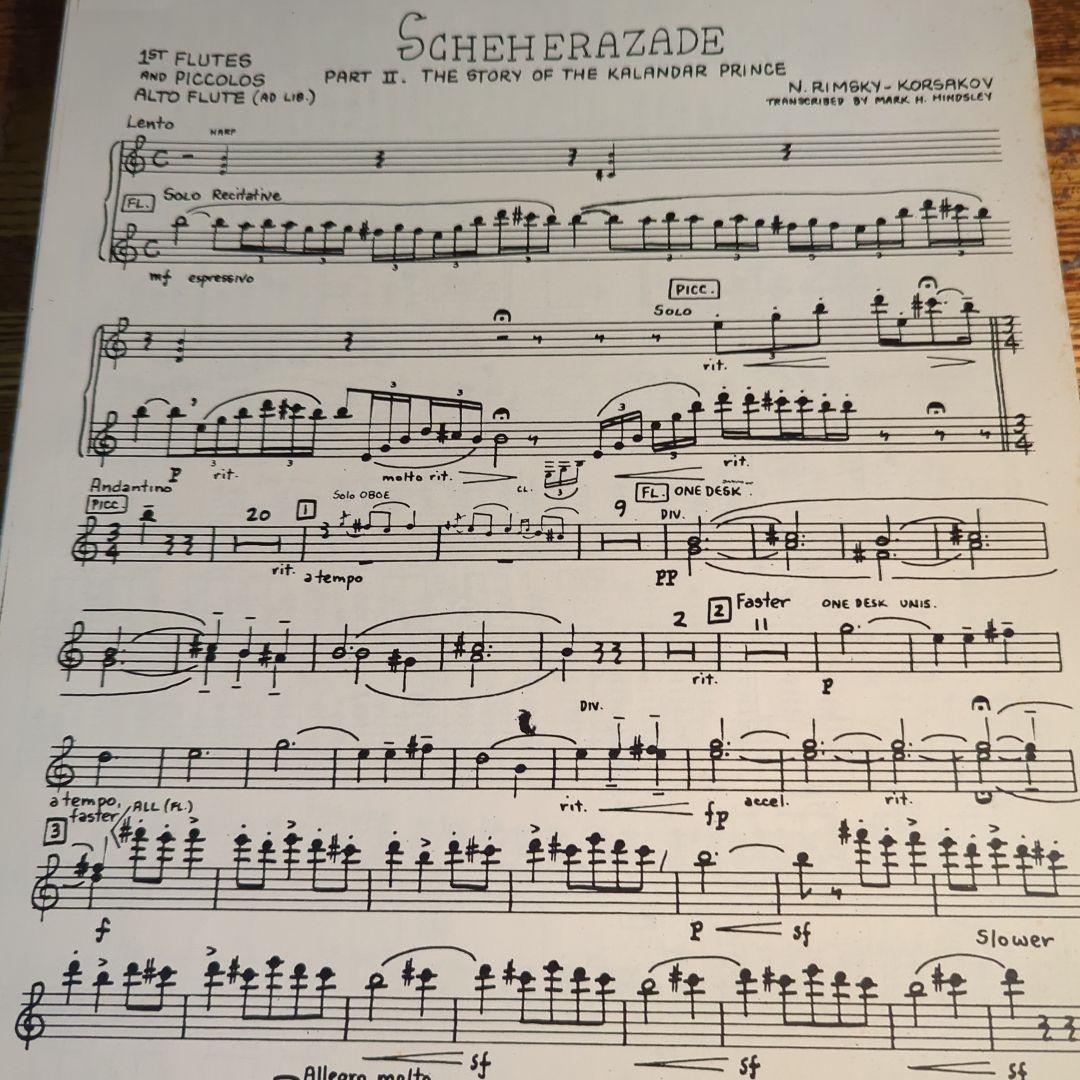 吹奏楽 楽譜 THE STORY OF THE KALANDAR PRINCE