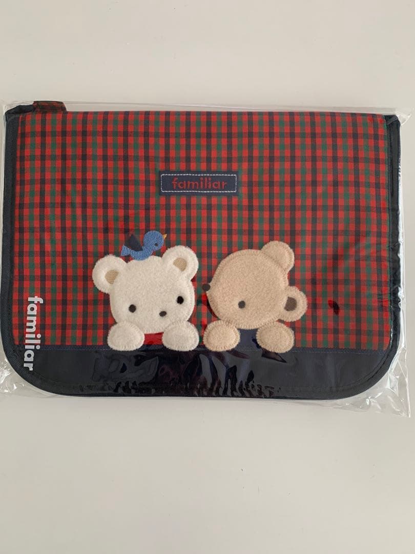 ファミリア familiar 母子手帳ケース　赤