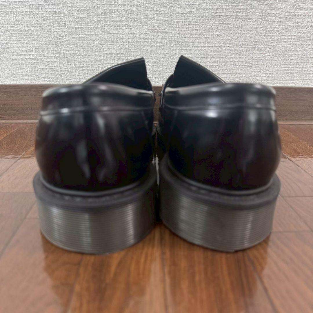 美品 Loake タッセルローファー 黒 キルト ブラック ローク