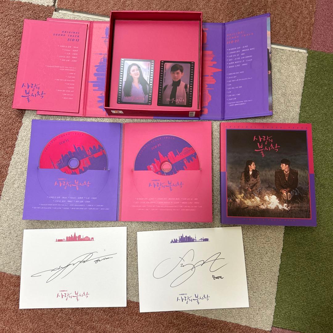 愛の不時着 OST サインカード付き