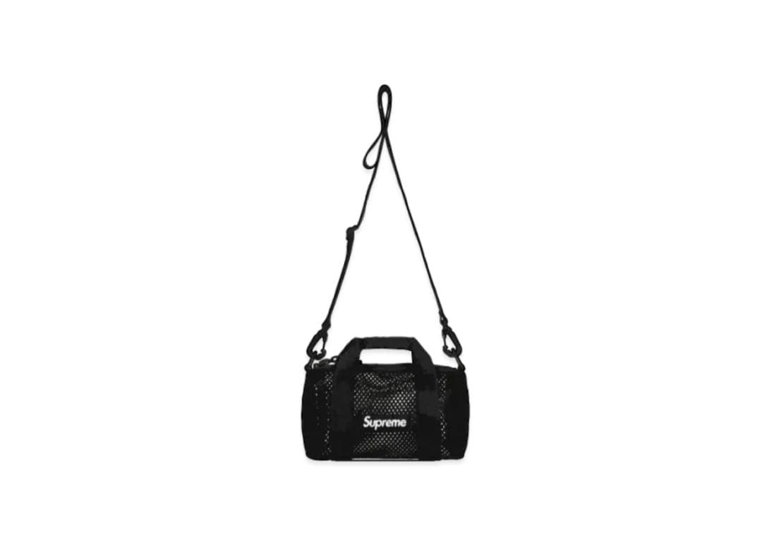 Supreme MeshMini DuffleBag“Black\