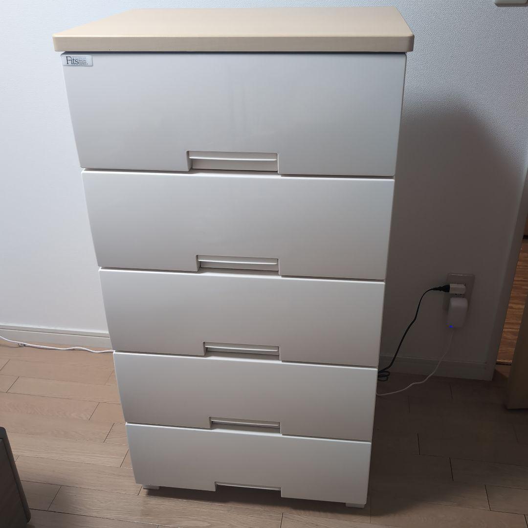 フィッツプラス 天馬 5段チェスト メープル