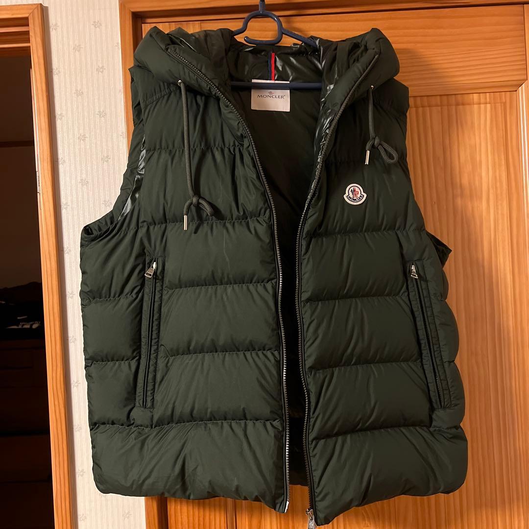 MONCLER C ardamineフード付きダウンベスト サイズ6