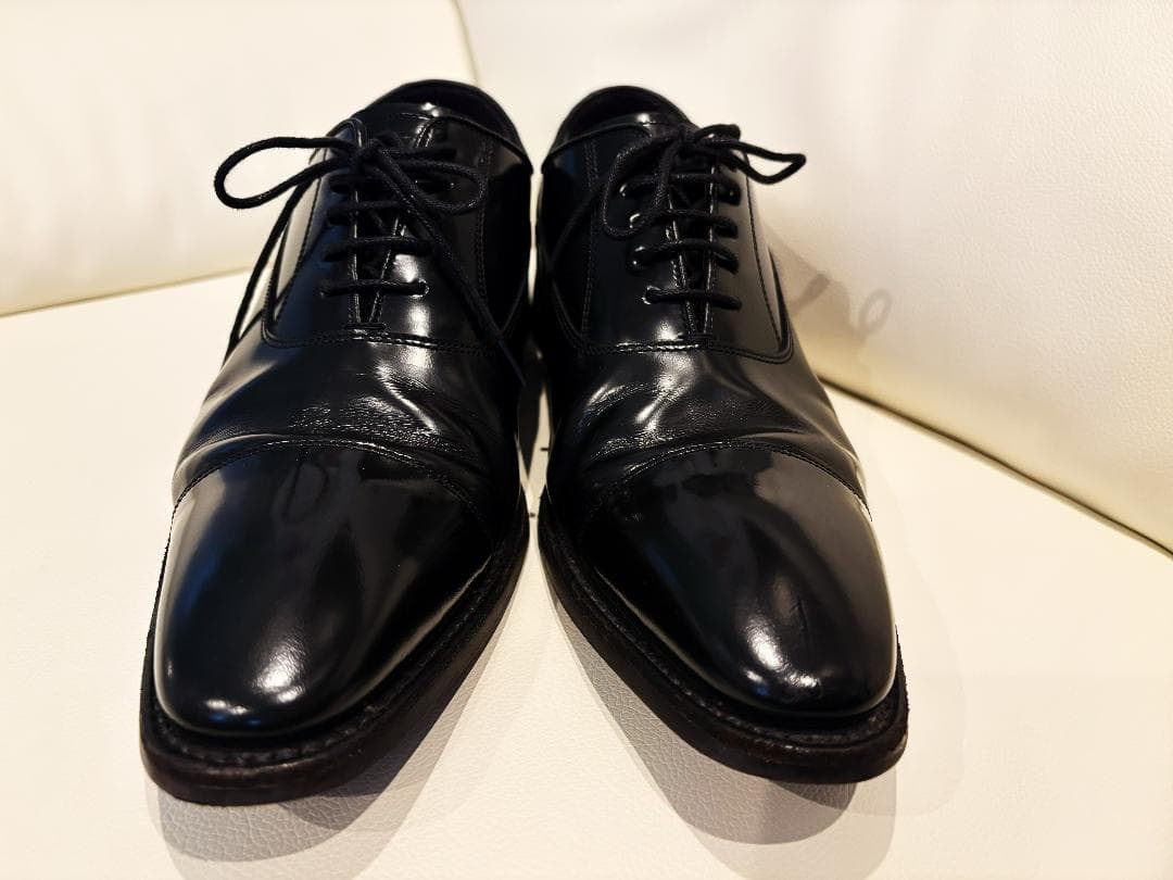 【美品】REGAL 25AR 24.5cmストレートチップ スクラッチタフレザー