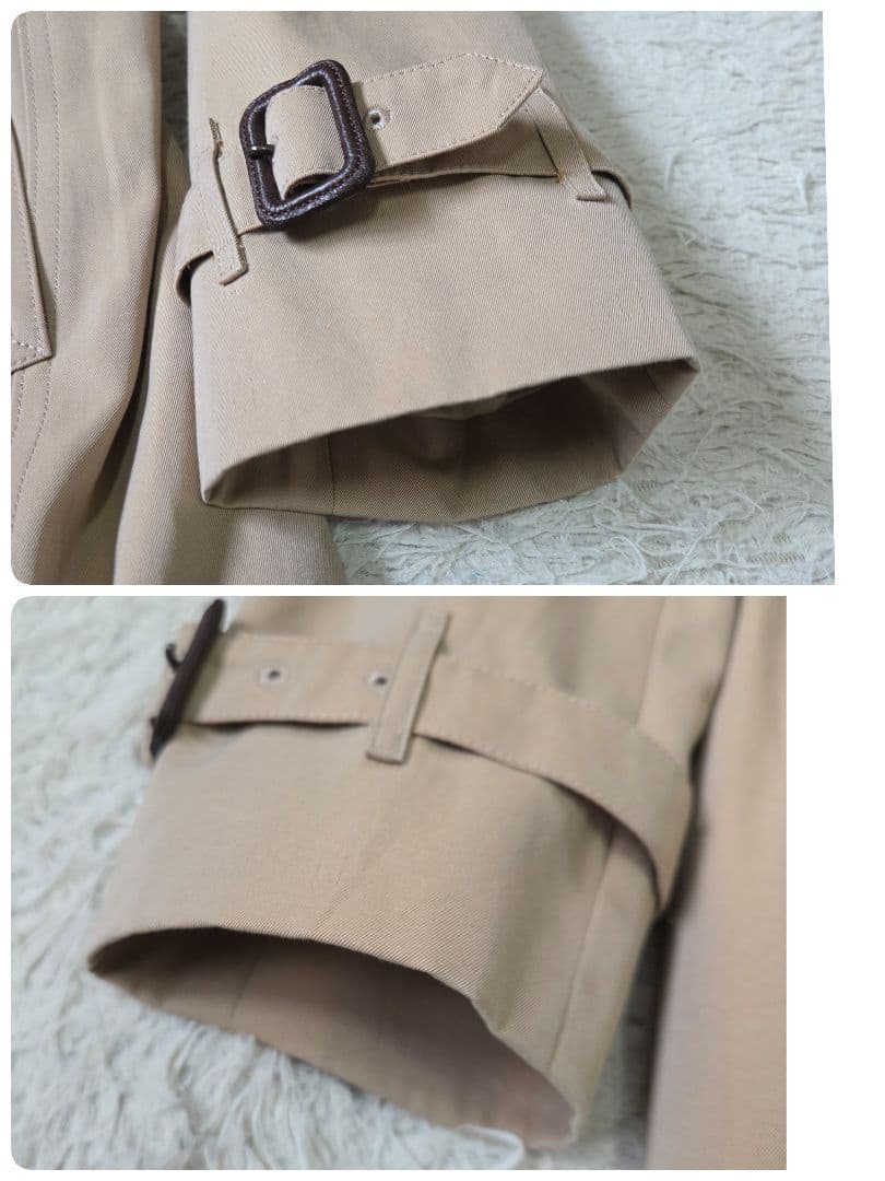 美品 バーバリー ハニーベージュ トレンチコート ライナー ノバチェック 40L