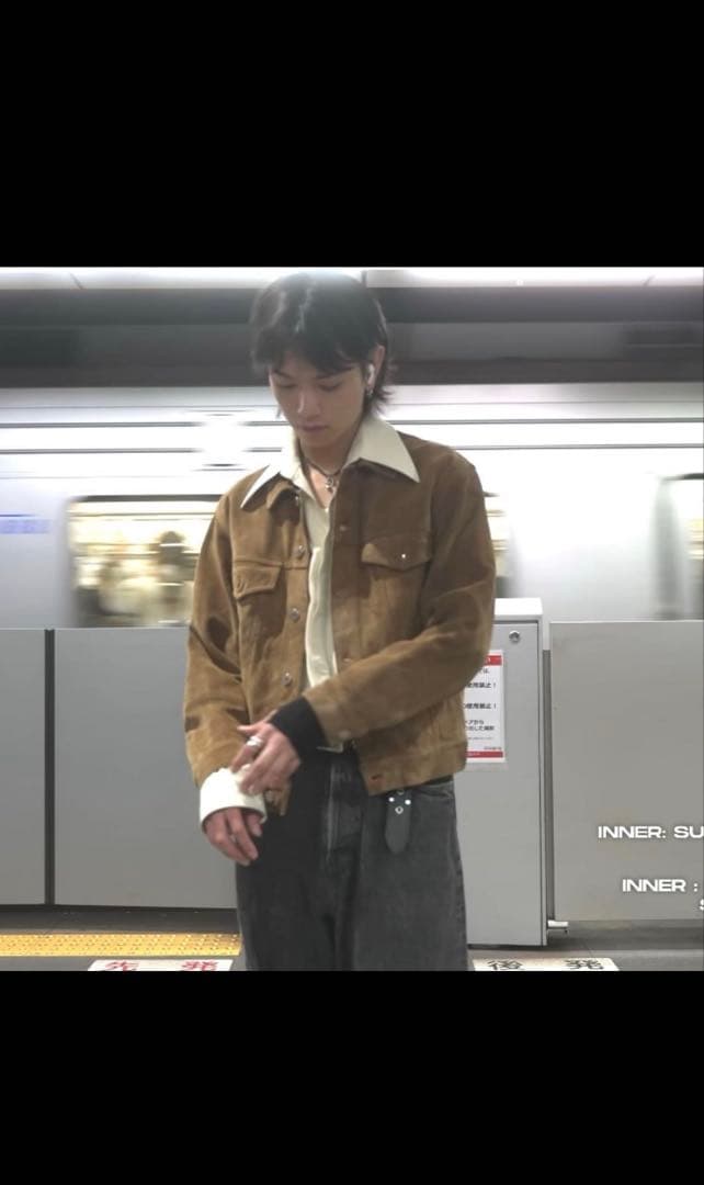 カ*伝様 ヘルムートラング HELMUT LANG デニムジャケット　ベージュ