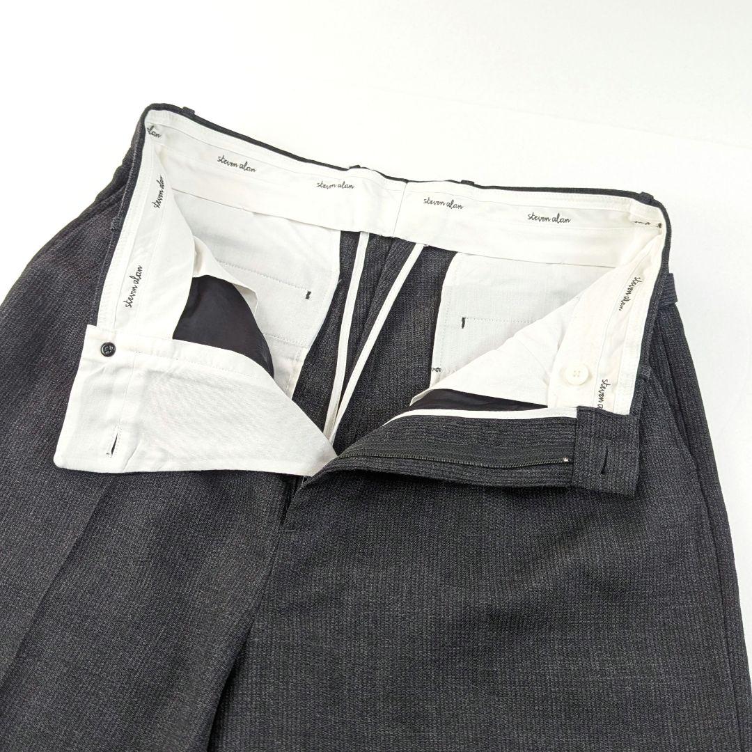 極美品★スティーブンアラン　2テーパード トラウザーズパンツ 2.2万　 M