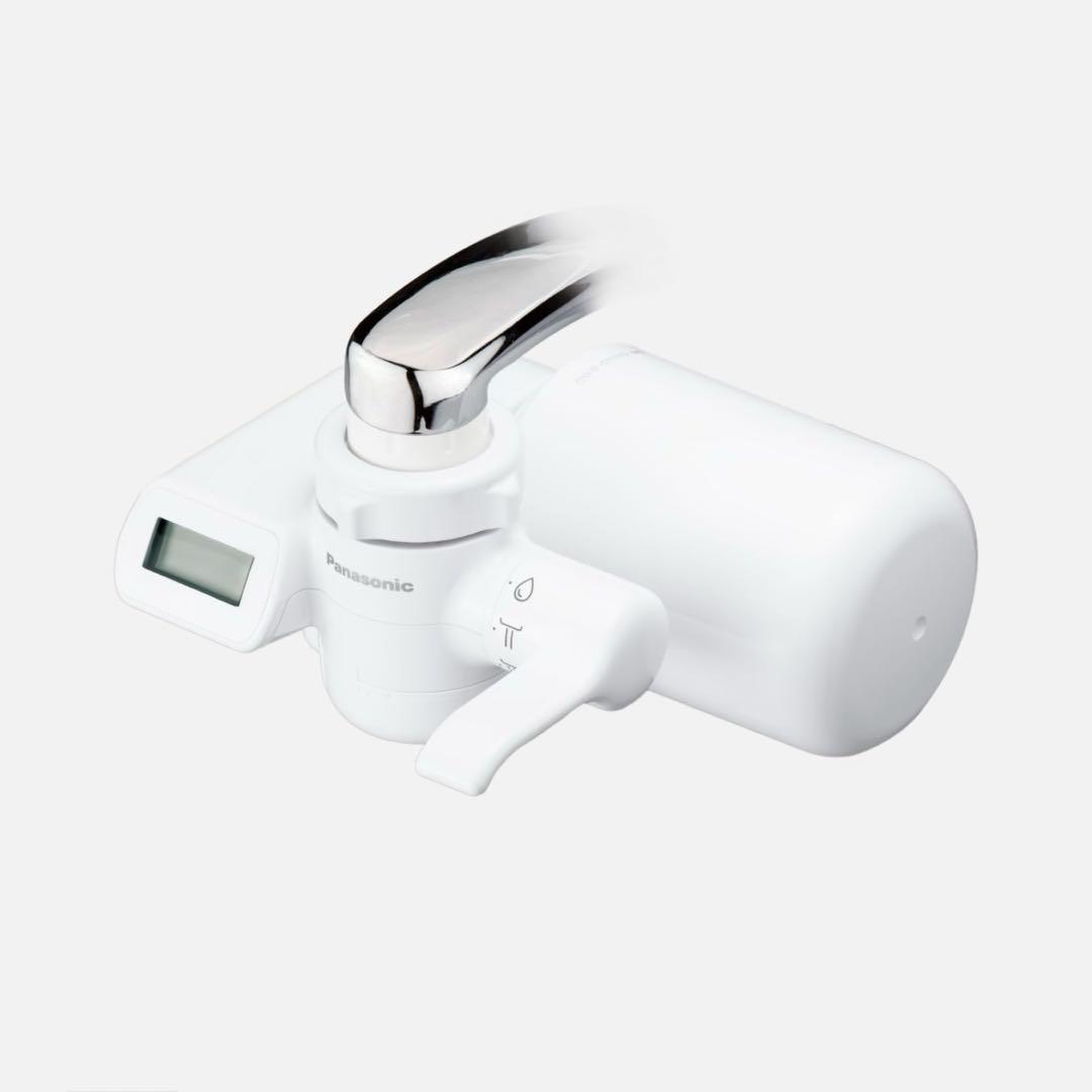 【新品未使用】パナソニック 浄水器 ホワイト TKCJ24W 液晶表示タイプ