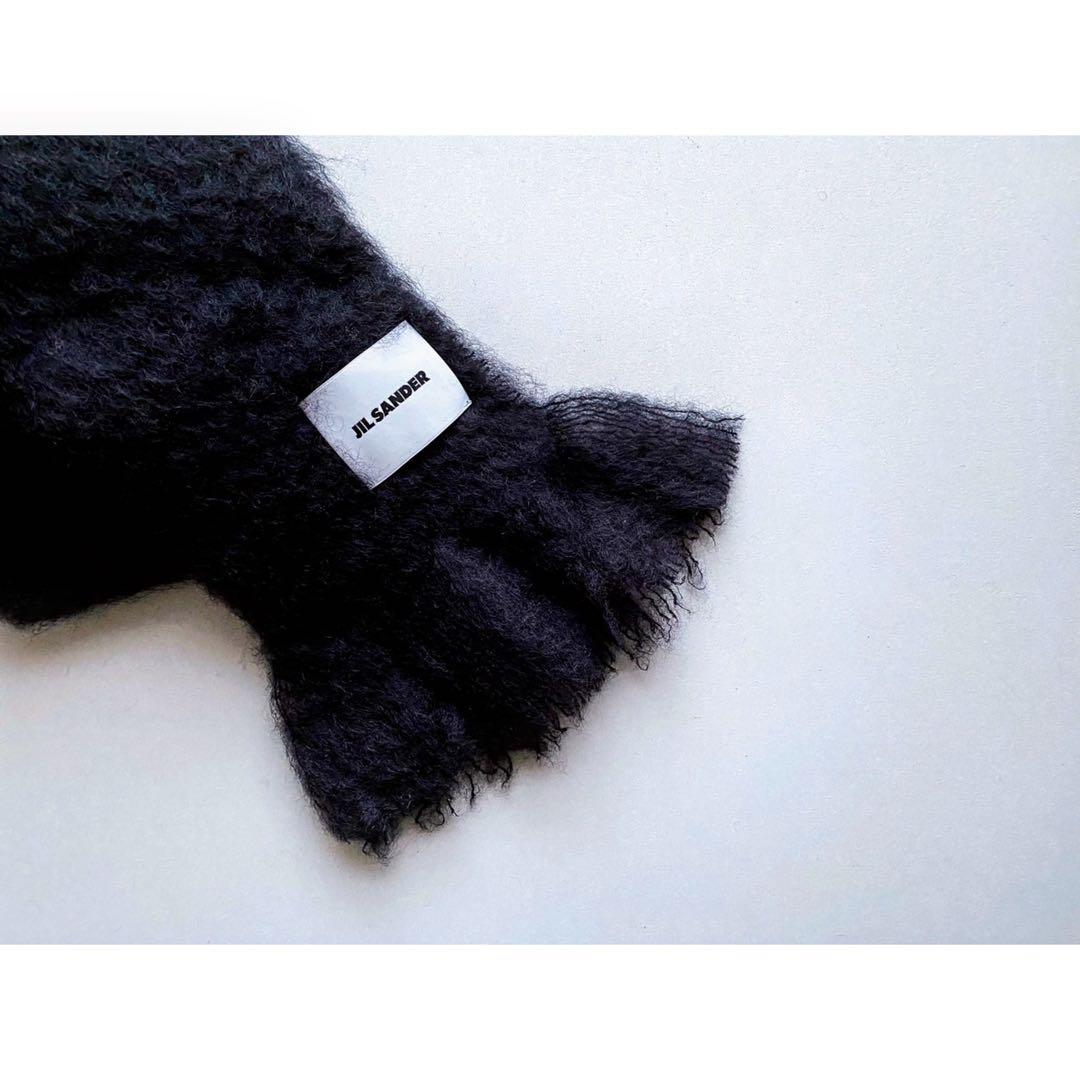 新品 JIL SANDER エクストラロングモヘアブレンドマフラー