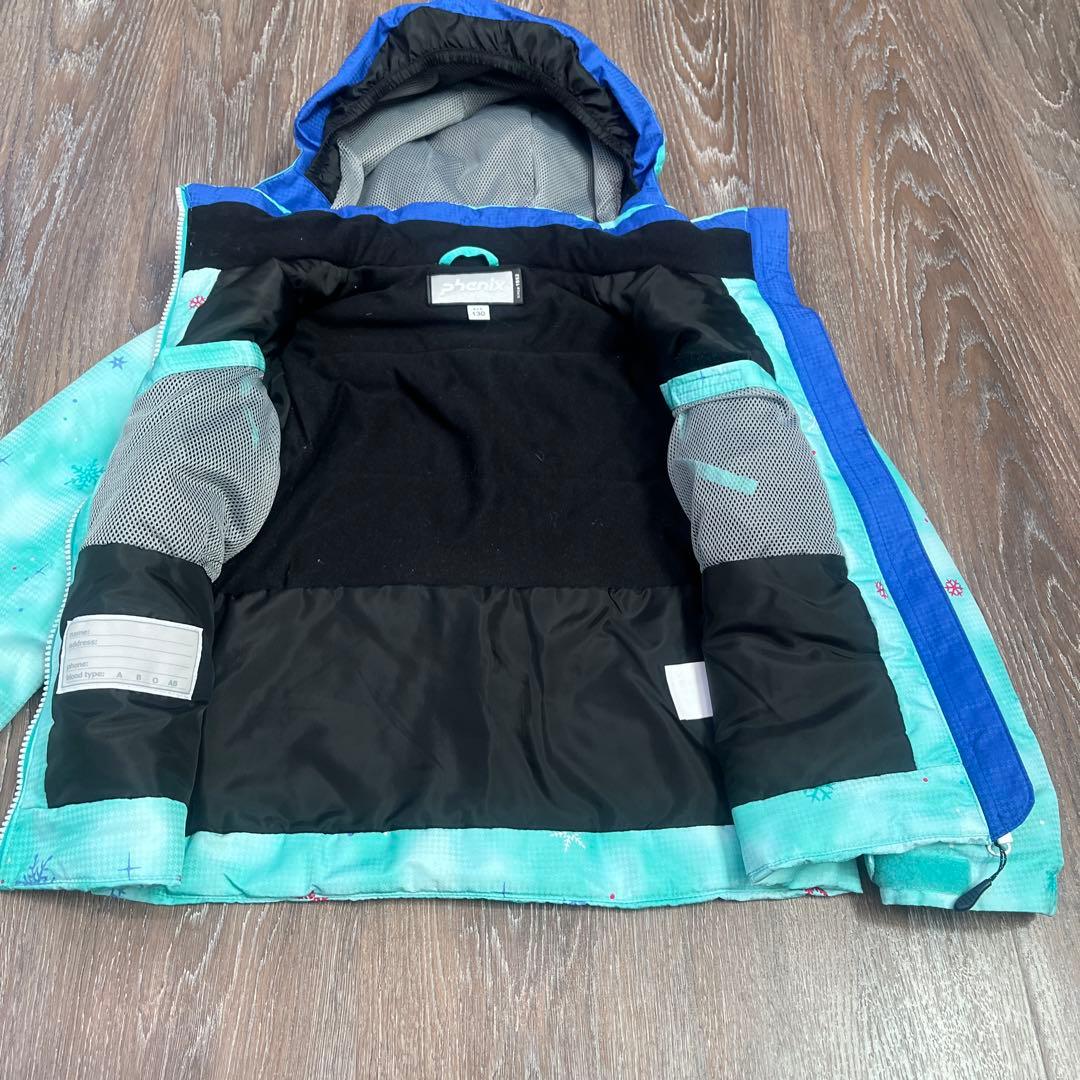 フェニックス セットアップ　スキーウェア　130 女の子