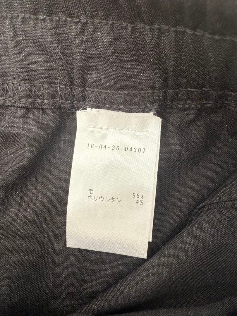 赤人JAMES PERSE MENストレッチウール ドローストリングパンツ