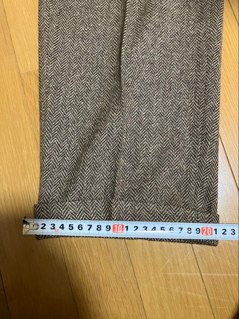 90s RRLヘリンボーン ウールパンツ　W30 made in USA