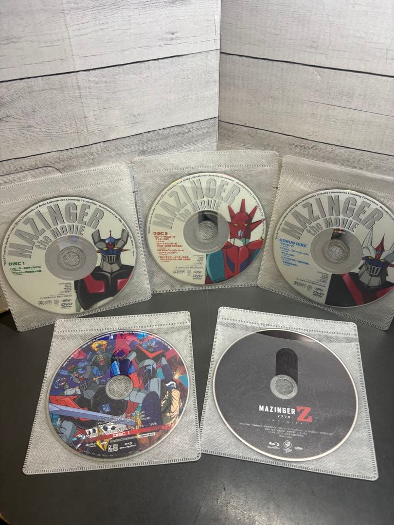 MAZINGER Z DVD 5枚