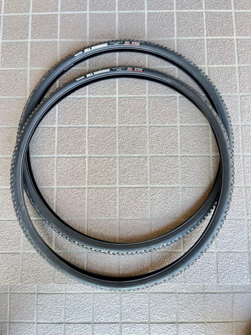 新車外し MAXXIS ALL TERRANE 700x33C 2本セット