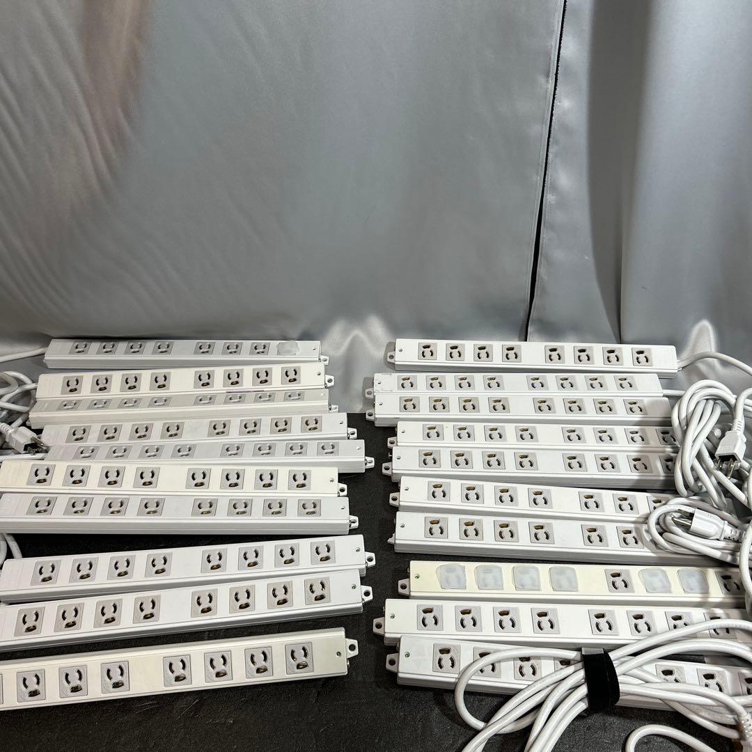 サンワサプライ 延長コード 8個口 3m TAP-K8-3 20個 まとめ売り