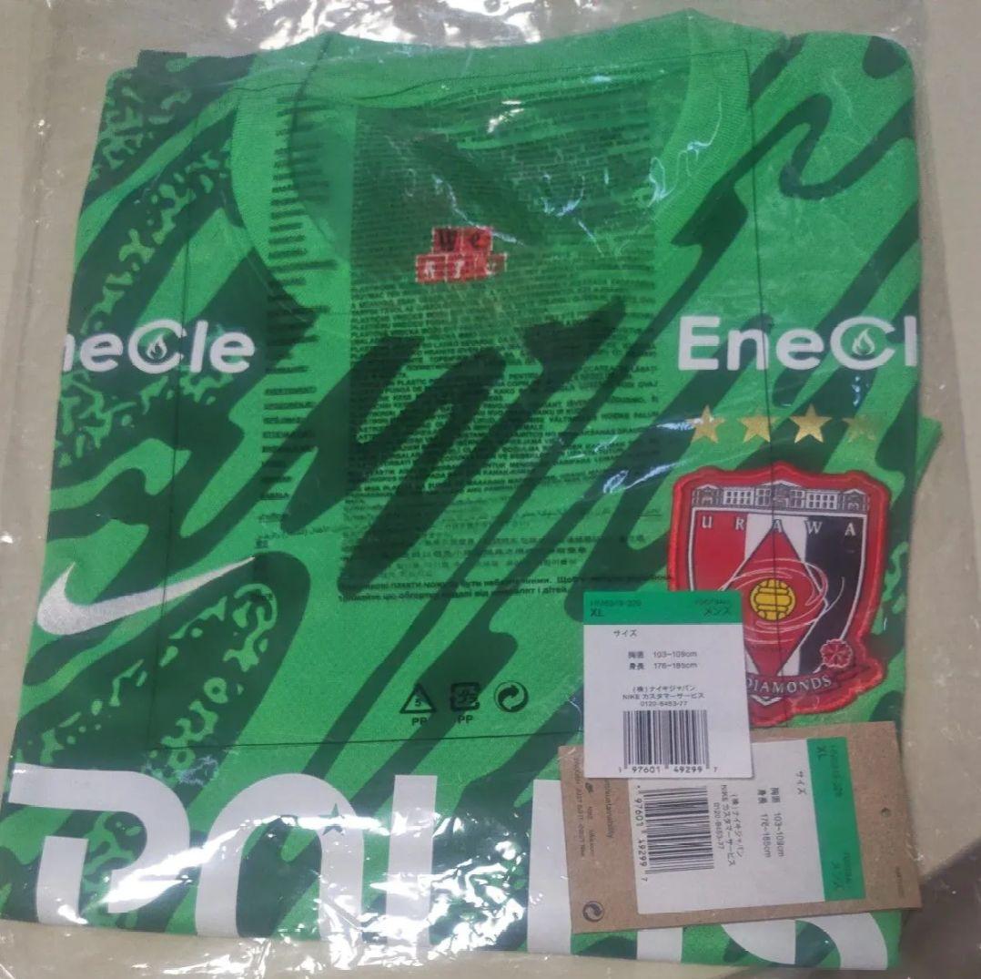 浦和レッズ 2025 GK 半袖レプリカユニ　hm6949-329　XLサイズ