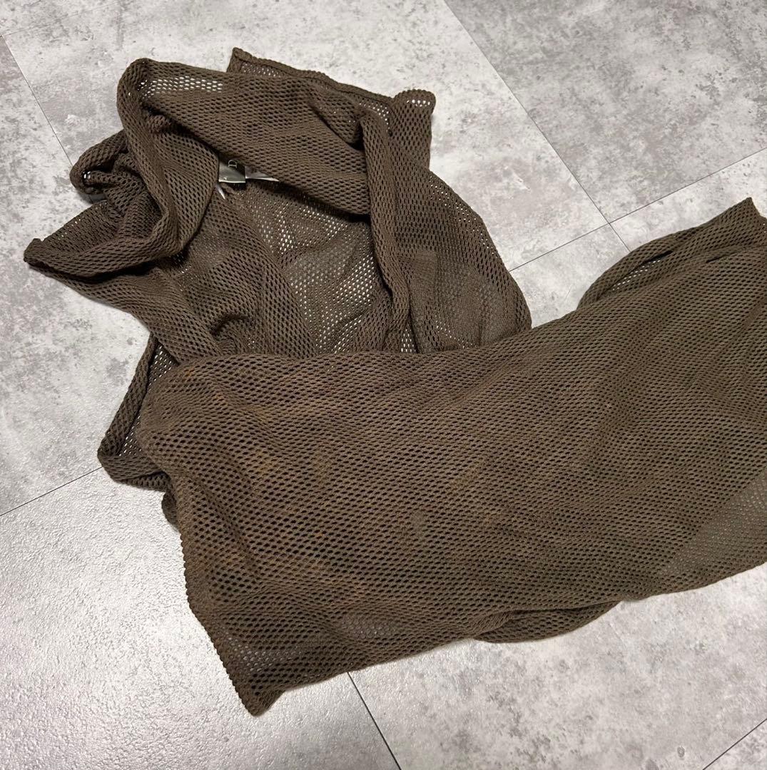 Dior Homme SS04 メッシュ　ロングストール　マフラー