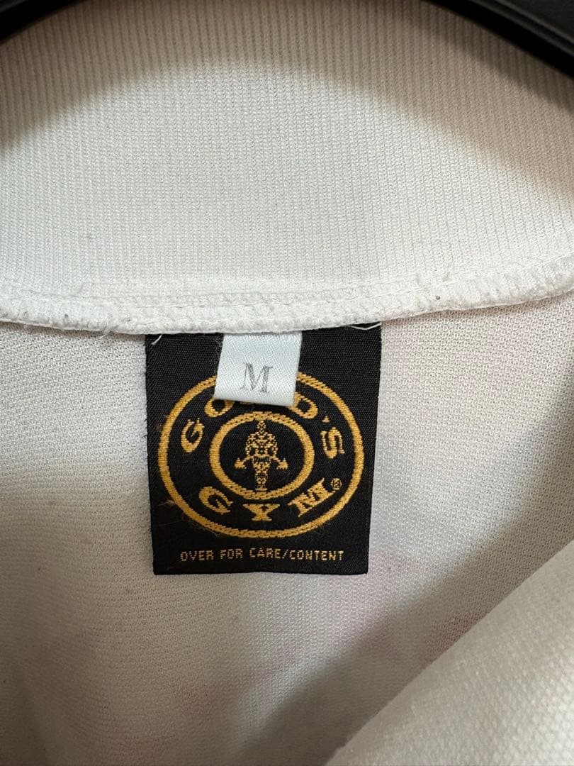 GOLD'S GYM ジャージ Mサイズ ホワイト