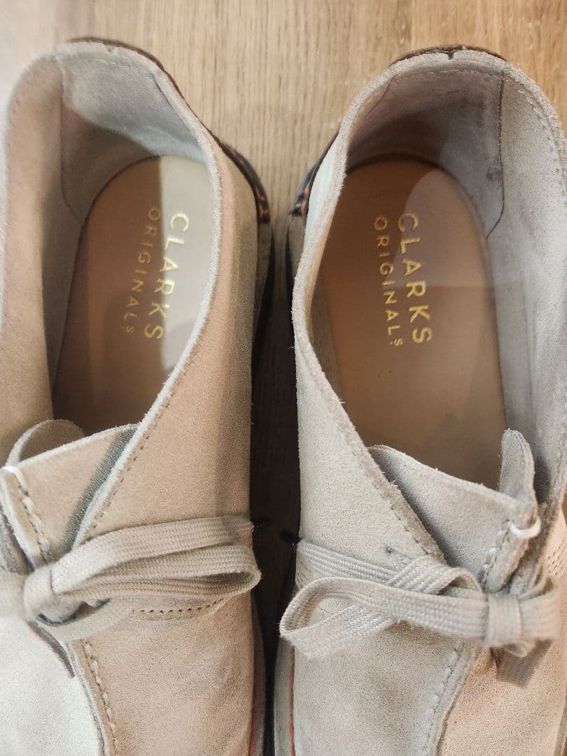 CLARKS ORIGINALS ベージュ デザートトレック ブーツ