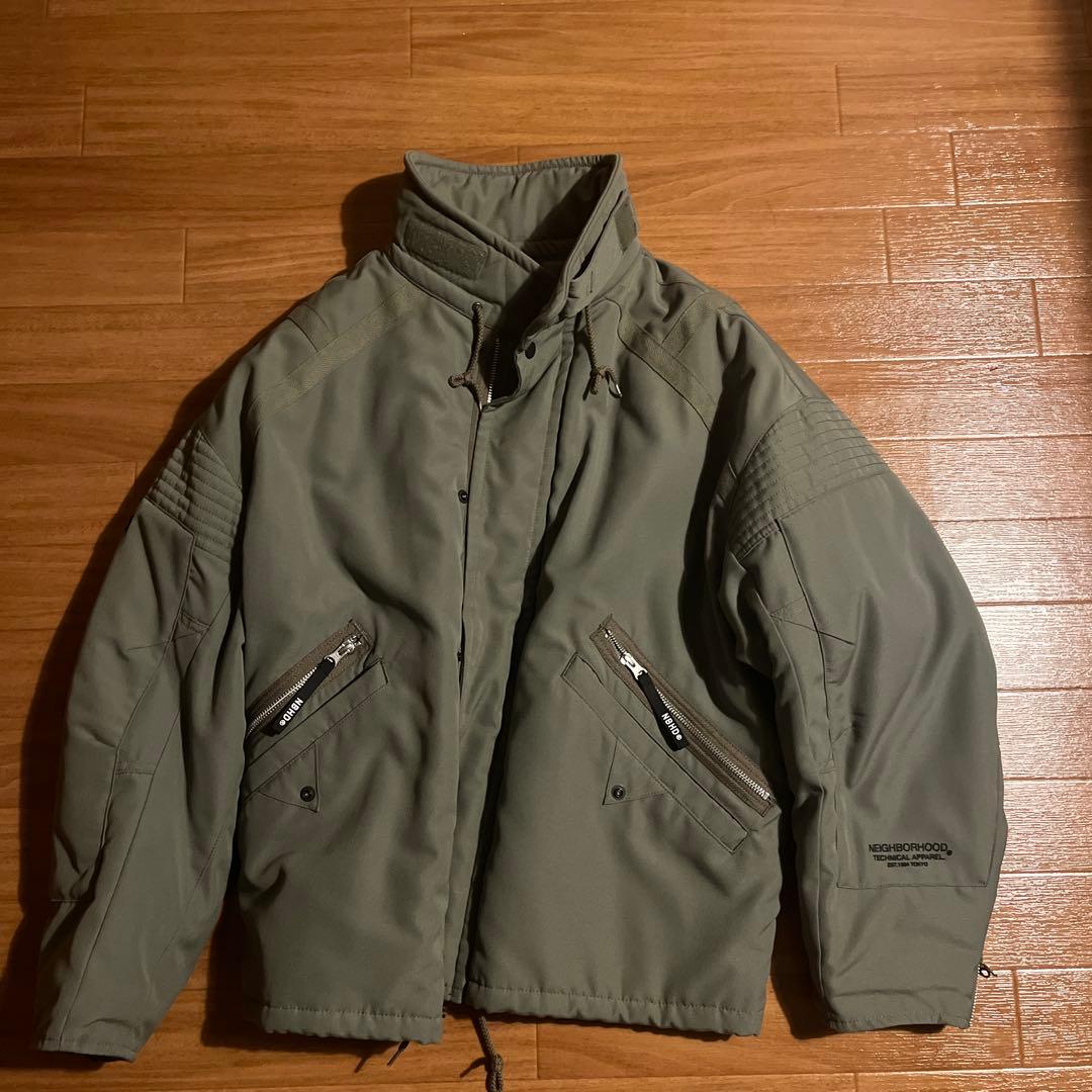 NEIGHBORHOOD ミリタリージャケット カーキ