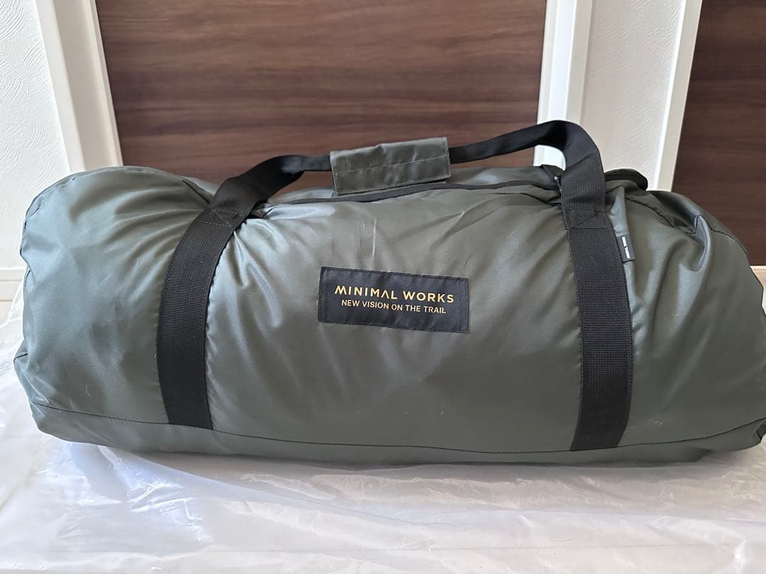 ミニマルワークス シェルターgh チャコール １回使用 フルセット