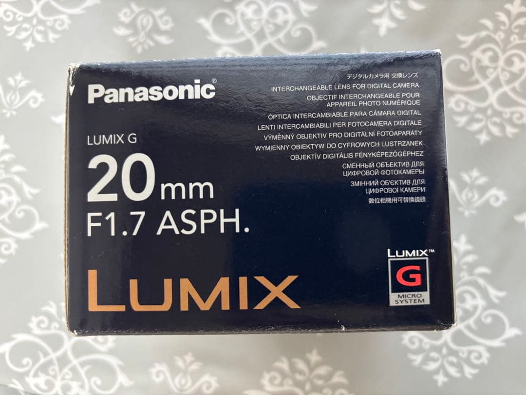 レンズ(単焦点) Panasonic LUMIX G 20mm F1.7 ASPH.