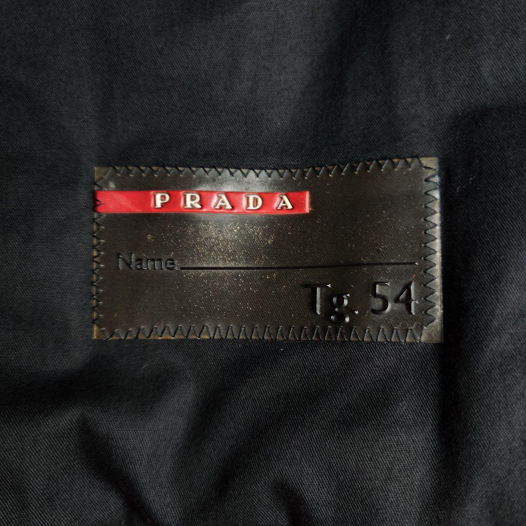 希少 PRADA SPORT 00s Pコート ウールコート メタルボタン