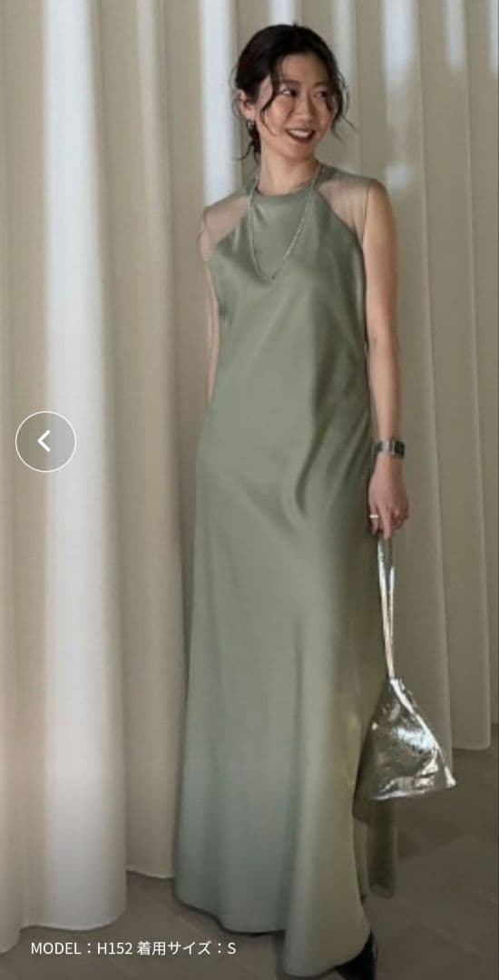 DOT TULLE SET FLARE DRESS　Мサイズ新品