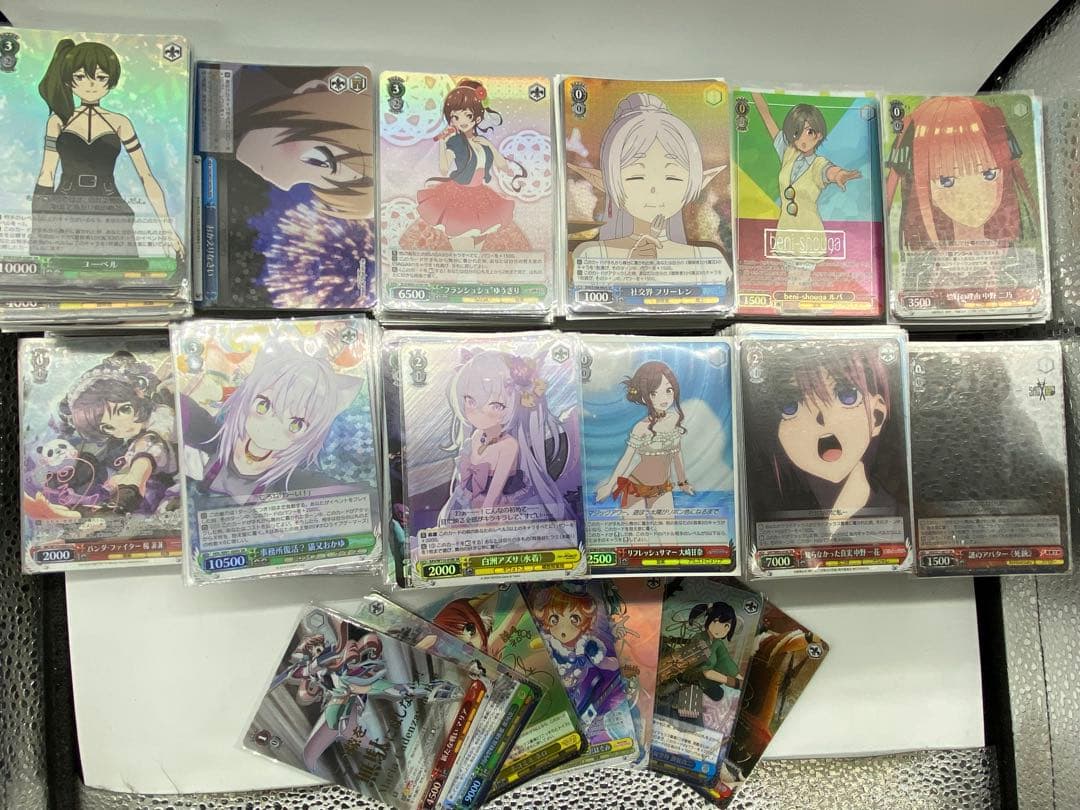 ヴァイスシュヴァルツ　ホイルカード約1000枚セット　SR RRRなど　まとめ