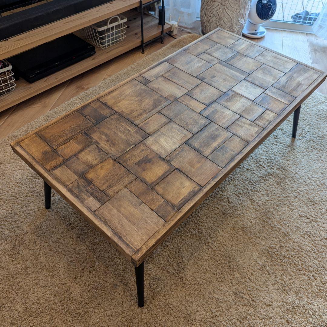 ステラ　ローテーブル　サイドテーブル　✨木製テーブル　ハンドメイド